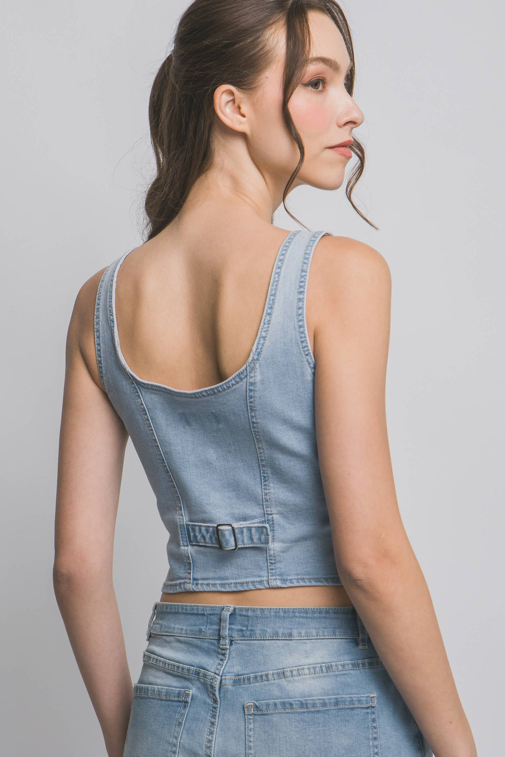 Denim Tank Top