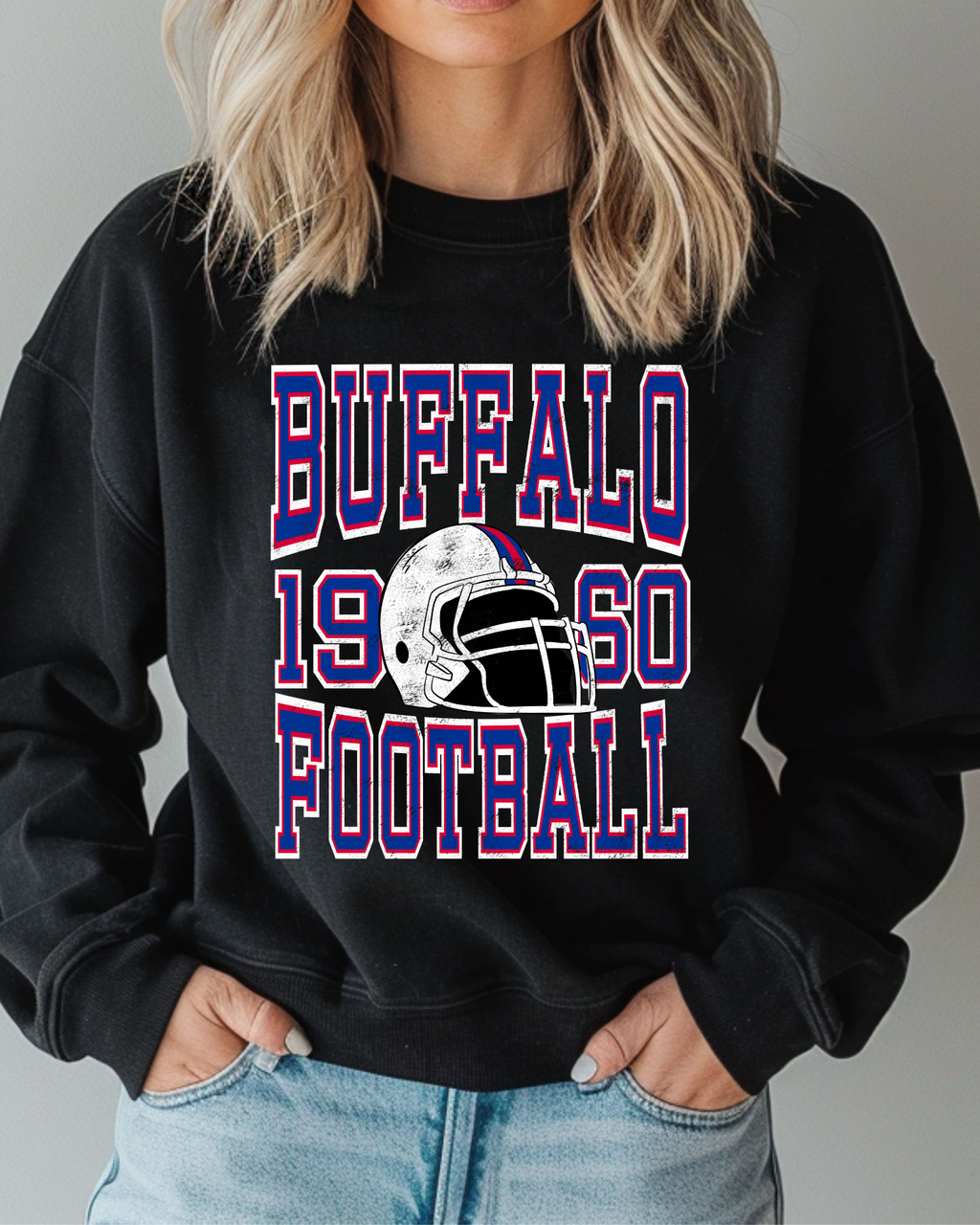 BUFFALO FOOTBALL SWEATSHIRT