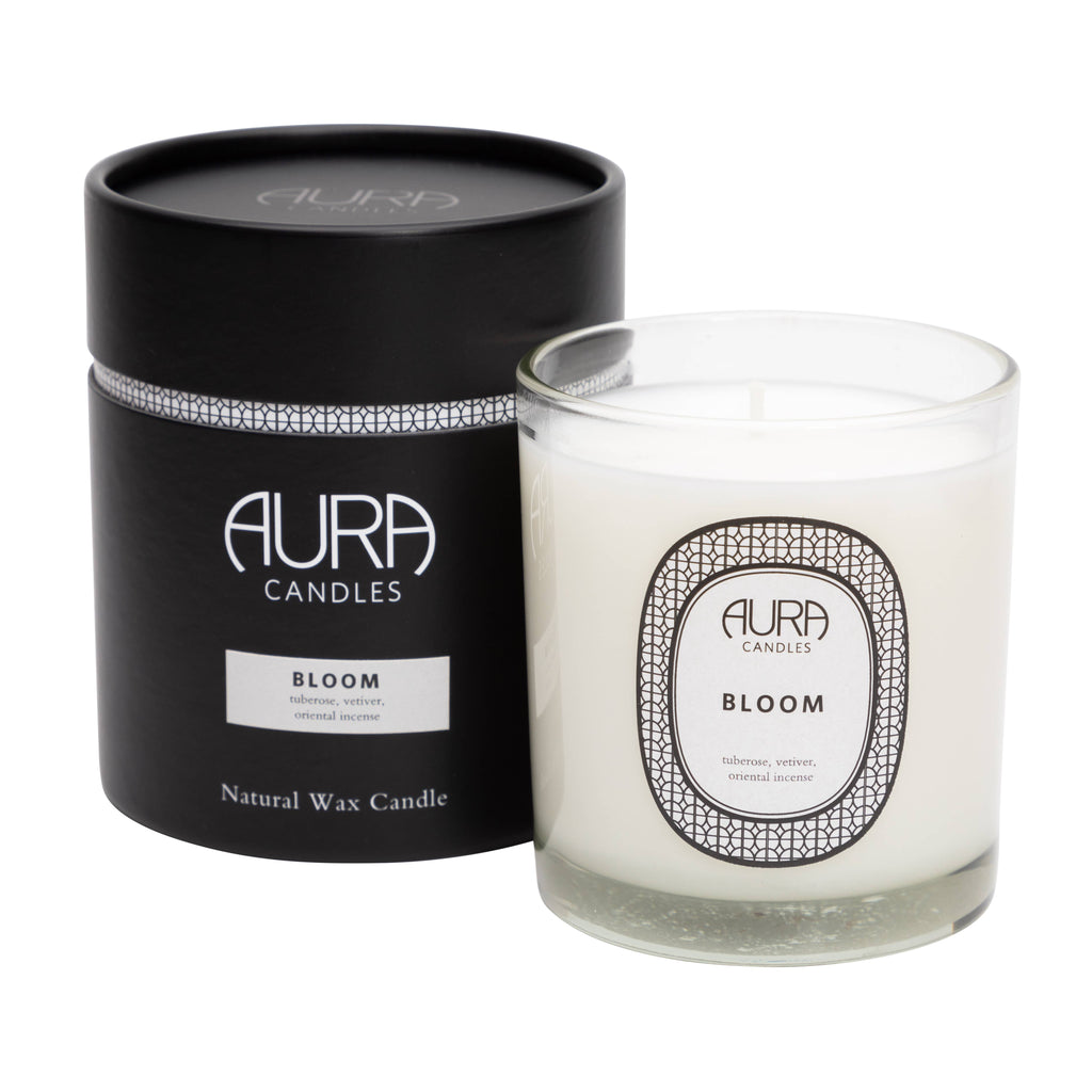 Tuberose and Incense 8.5 ounce Candle - BLOOM