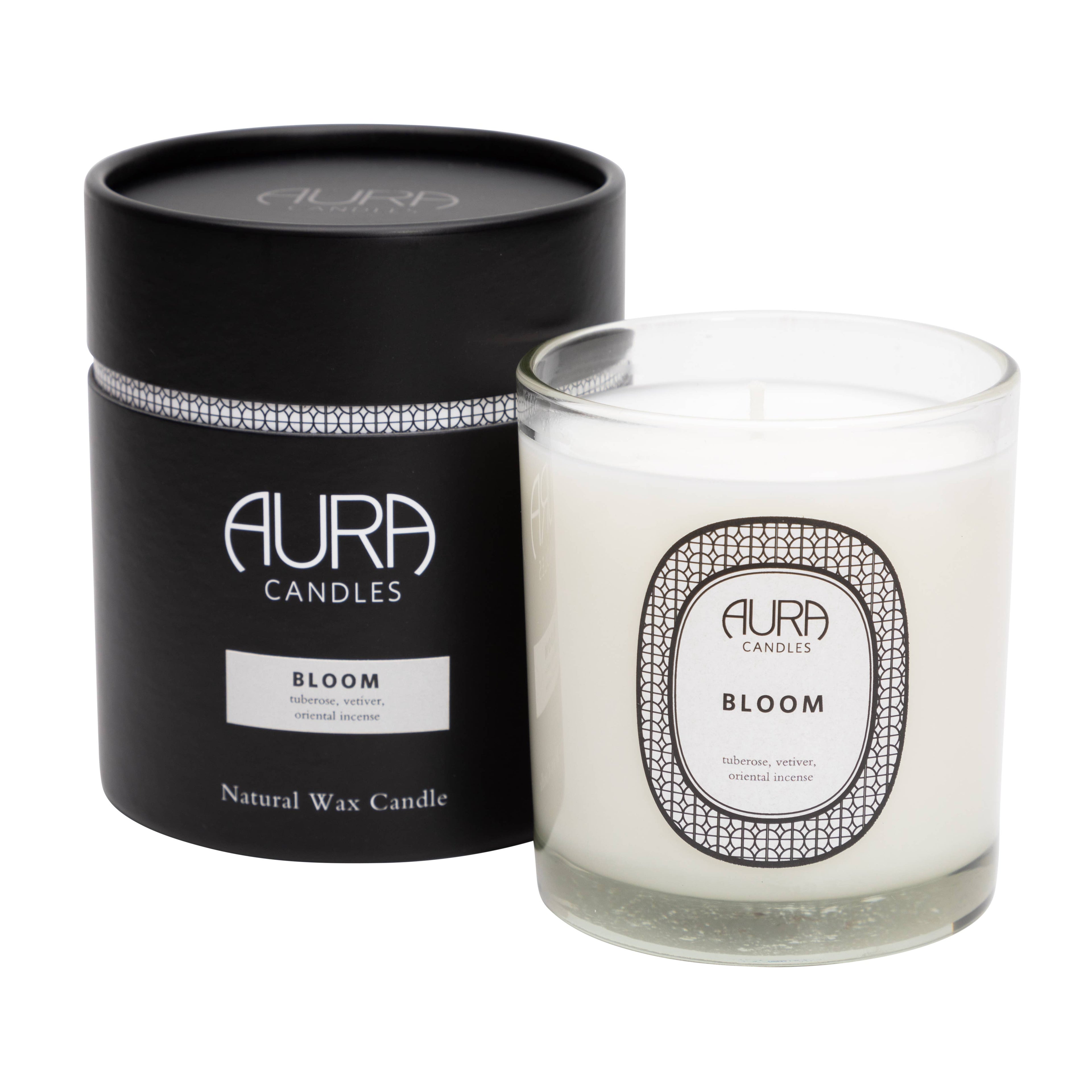 Tuberose and Incense 8.5 ounce Candle - BLOOM