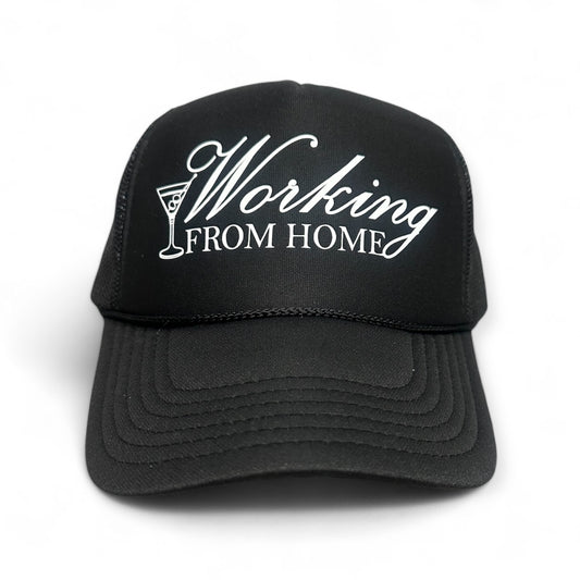 Working From Home Trucker Hat