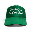 Donde Esta La Cart Girl Trucker Hat