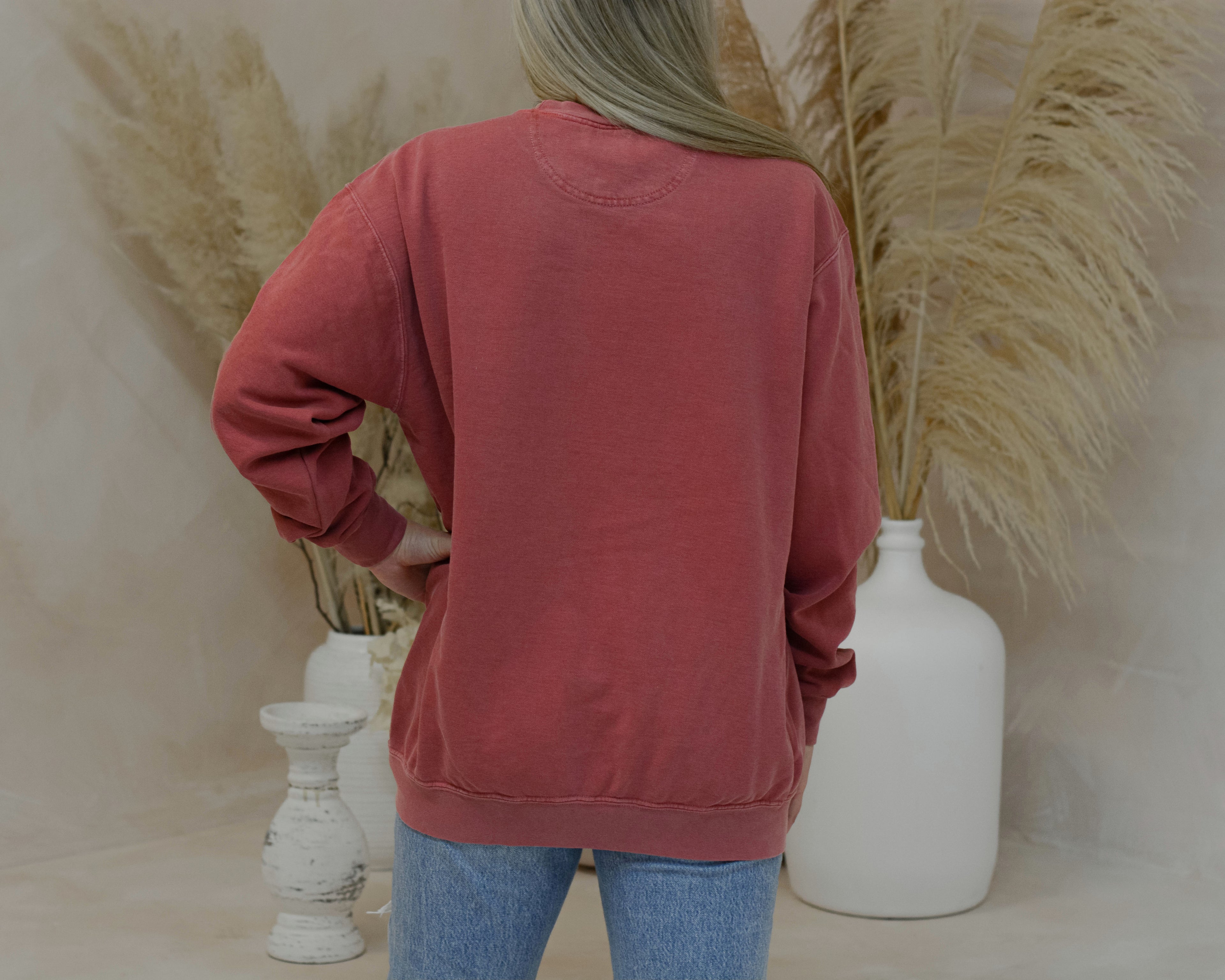 WINE WEATHER CREWNECK SWEATSHIRT