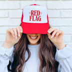 Red Flag Trucker Hat