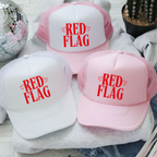Red Flag Trucker Hat