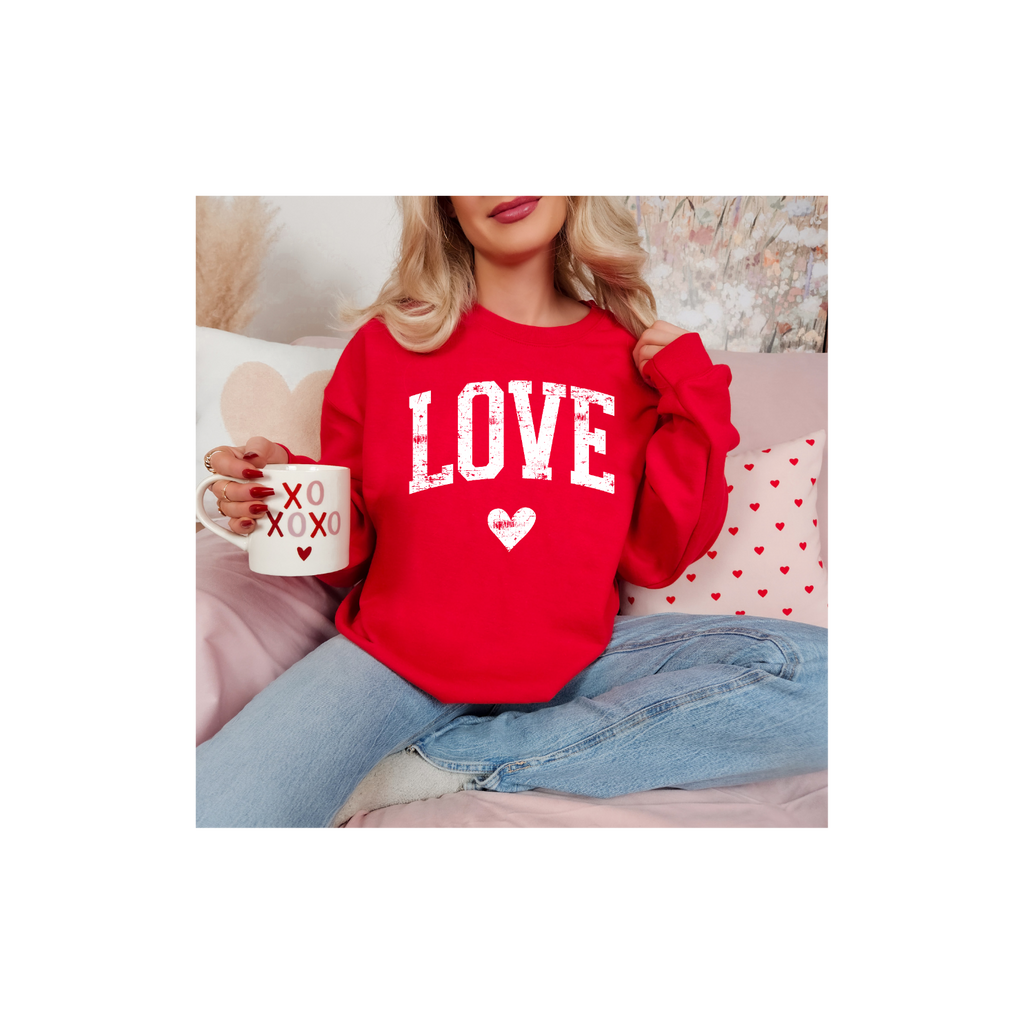 Love Crewneck Sweatshirt