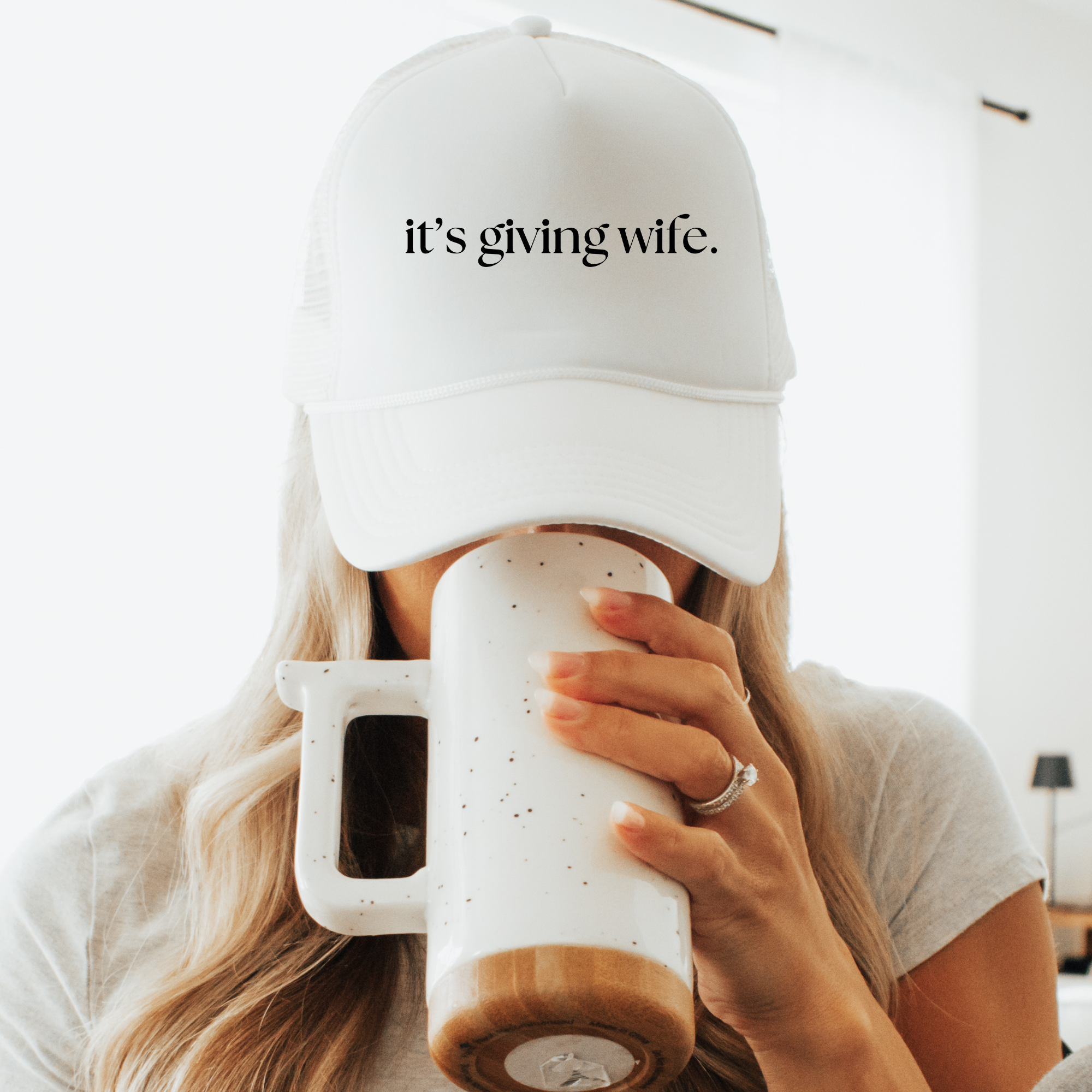 It's Giving Wife Trucker Hat