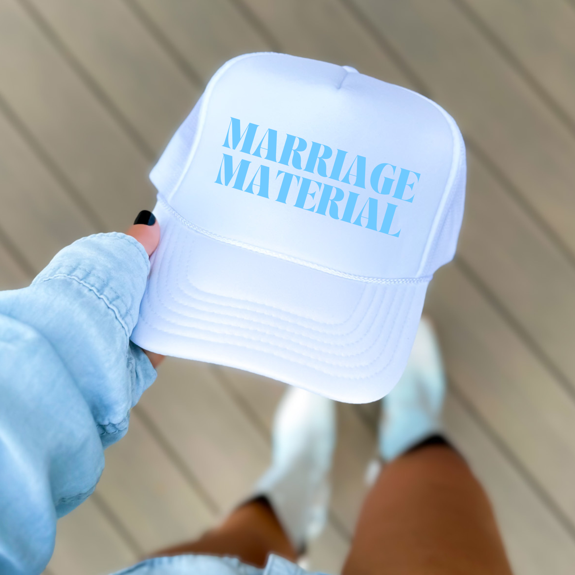 Marriage Material Trucker Hat