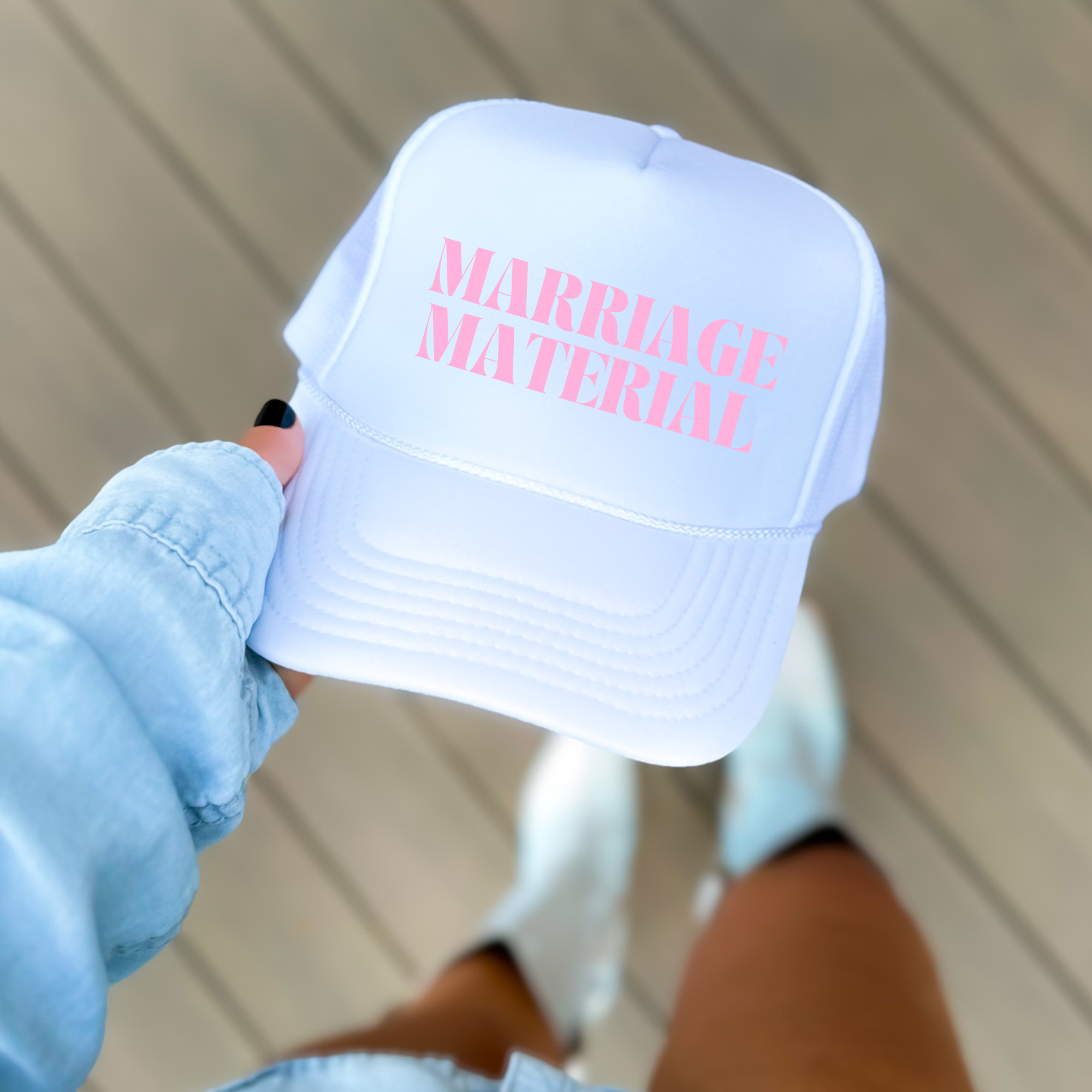 Marriage Material Trucker Hat