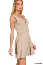 Casual V-Neck Romper